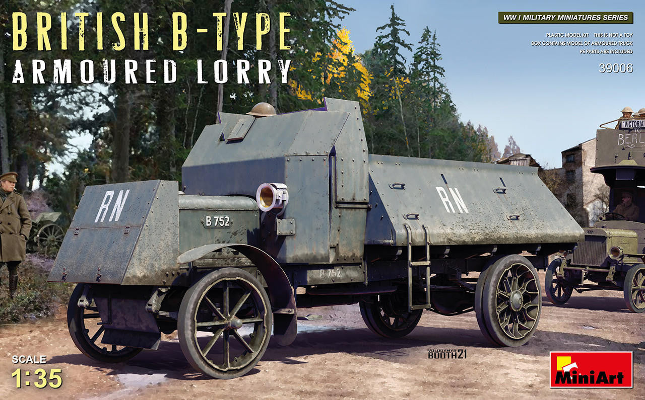 MiniArt 1/35 British B-Type Armored Lorry 39006